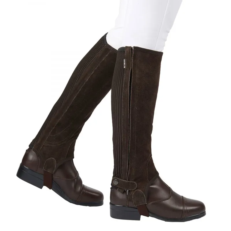 Dublin Suede Half Chaps II - Brown