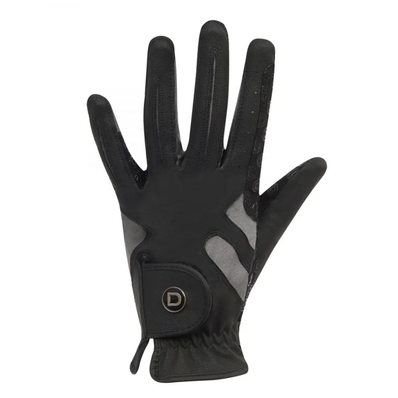 Dublin Cool-It Gel Riding Glove - Black/Grey