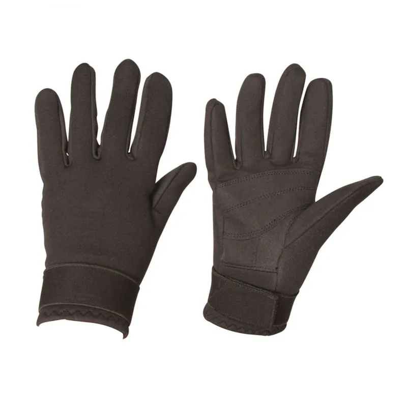 Dublin Neoprene Riding Gloves - Black