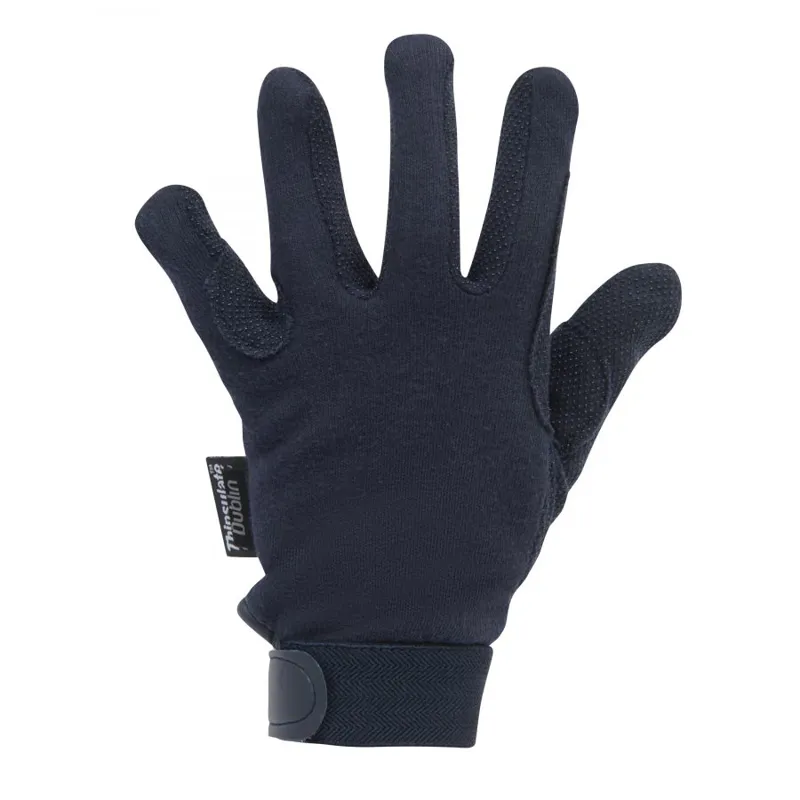 Dublin Thinsulate Winter Track Riding Gloves - Navy