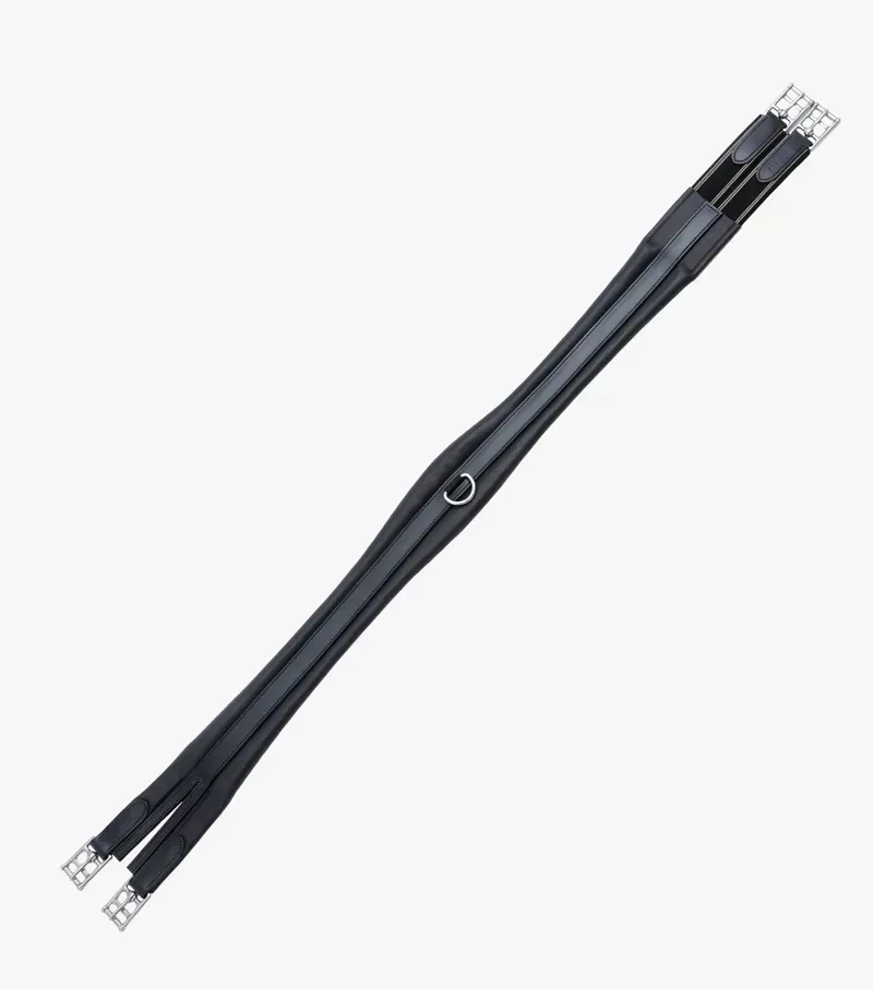 Premier Equine Rapone Leather Girth - Black