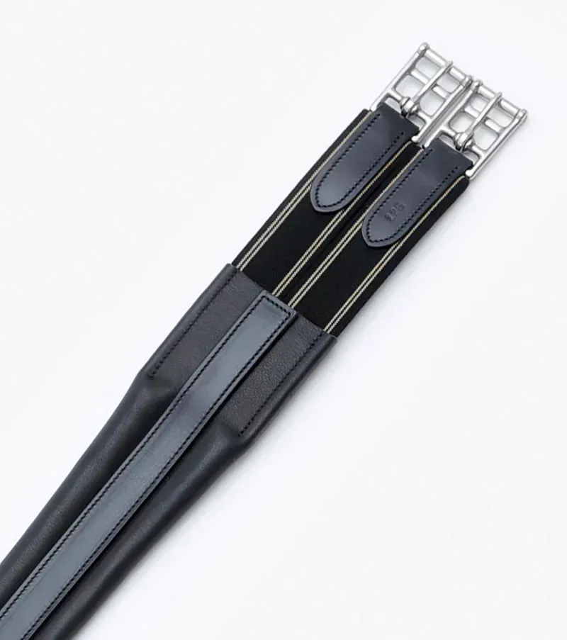 Premier Equine Rapone Leather Girth - Black-3