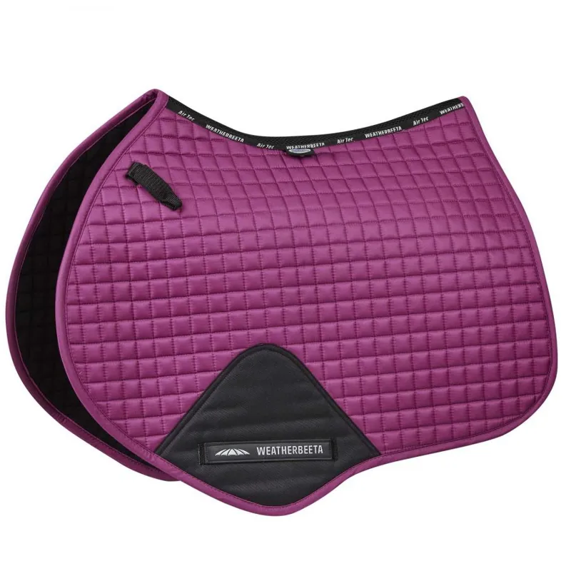 WeatherBeeta Prime Jump Shaped Saddle Pad - Red