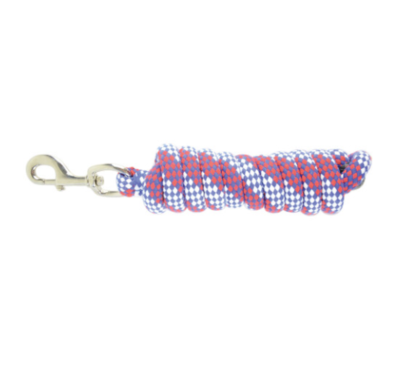 Hy Universal Lead Rope - Red/White/Blue