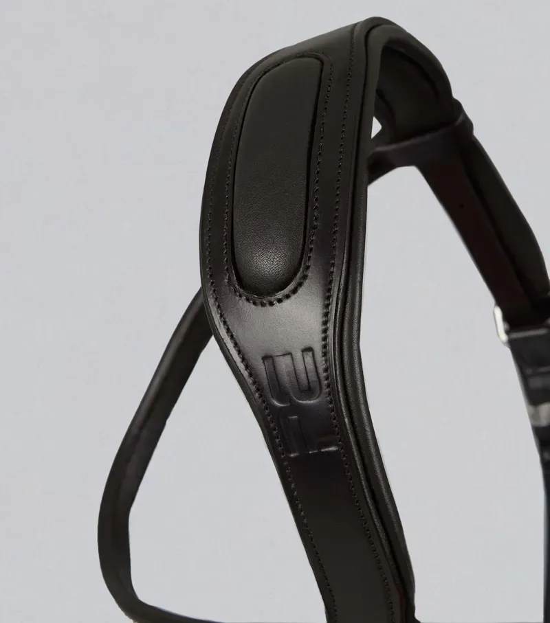 Premier Equine Rivere Snaffle Bridle - Brown-1