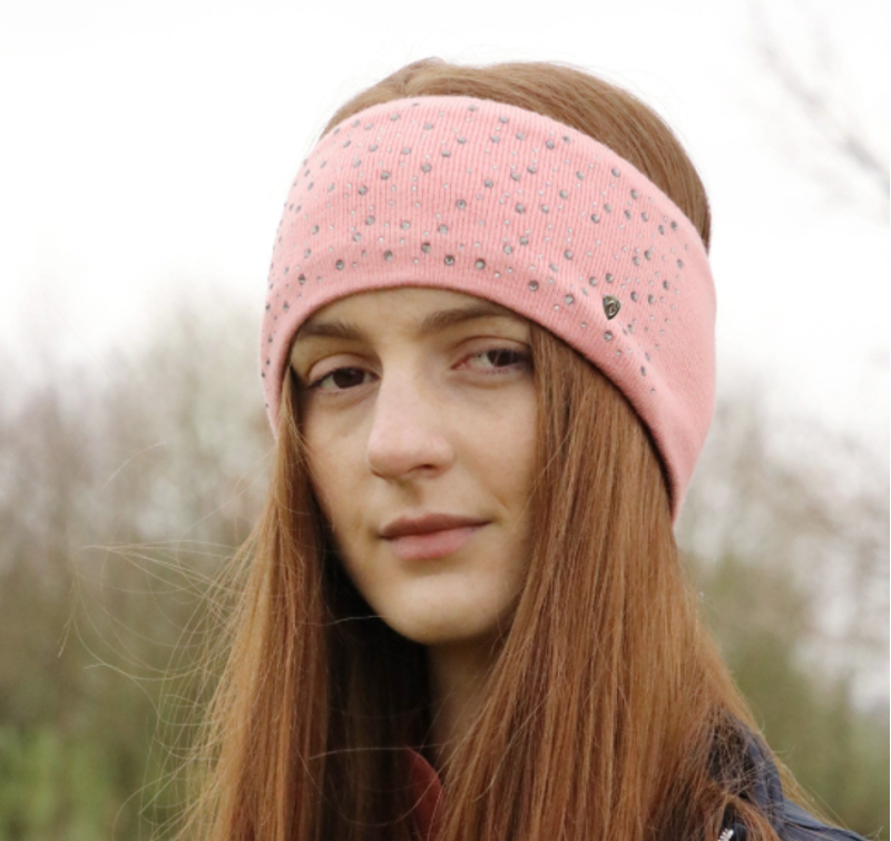 Hy Equestrian Synergy Diamante Headband - Rose-1