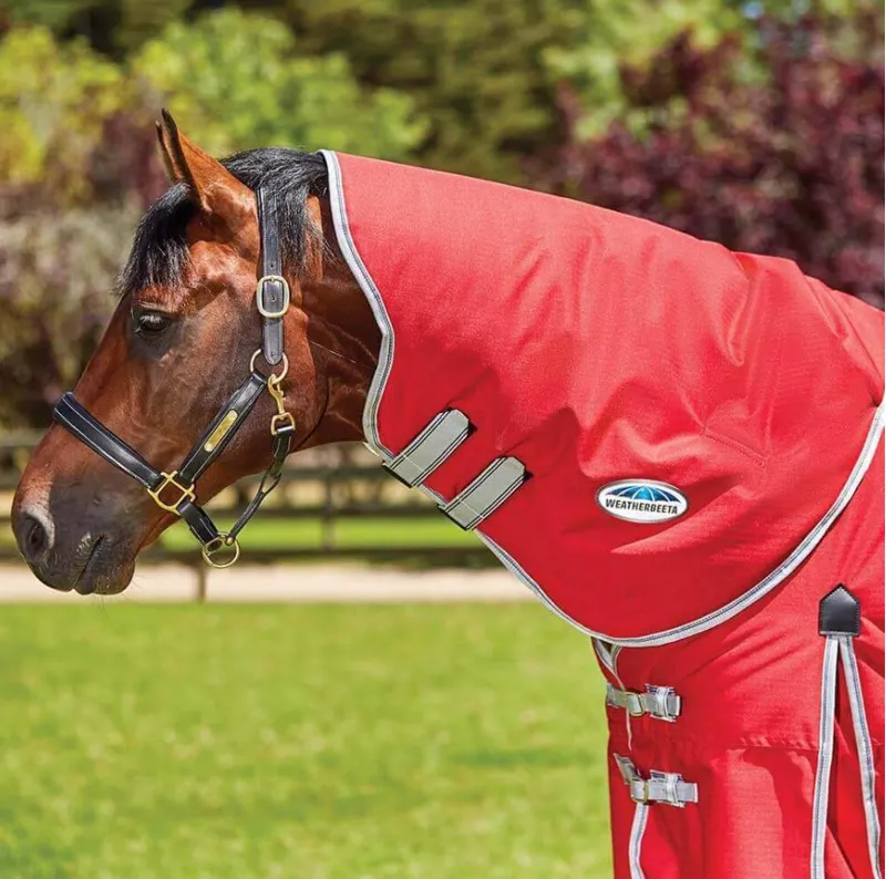 WeatherBeeta ComFiTec Classic 0g Neck Rug - Red/Silver/Navy
