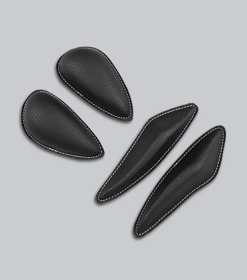 Premier Equine Bourges Saddle Moveable Blocks Pack Of 4 - Black