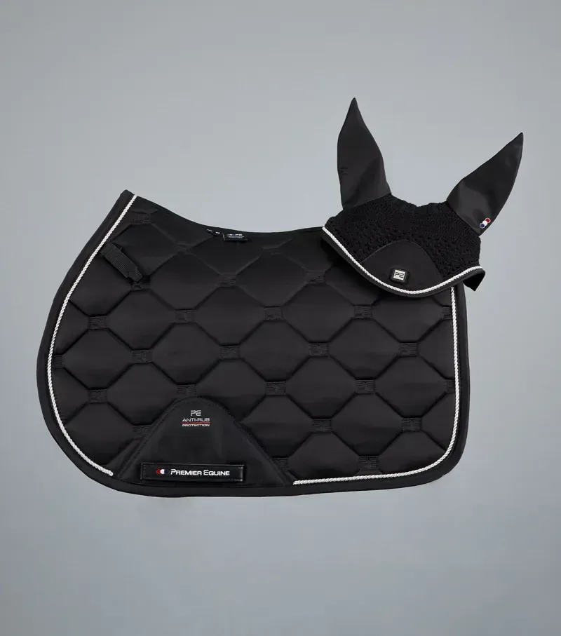 Premier Equine Salto Fly Veil - Black-4