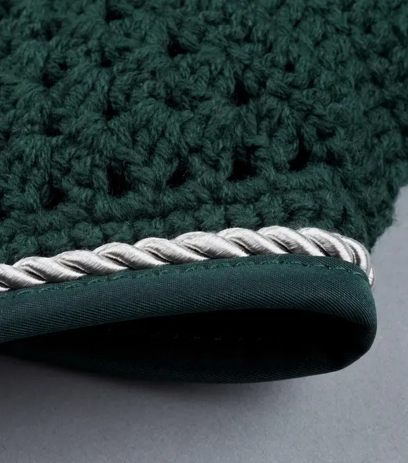 Premier Equine Salto Fly Veil - Olive-3