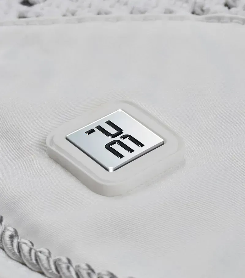 Premier Equine Salto Fly Veil - White-1