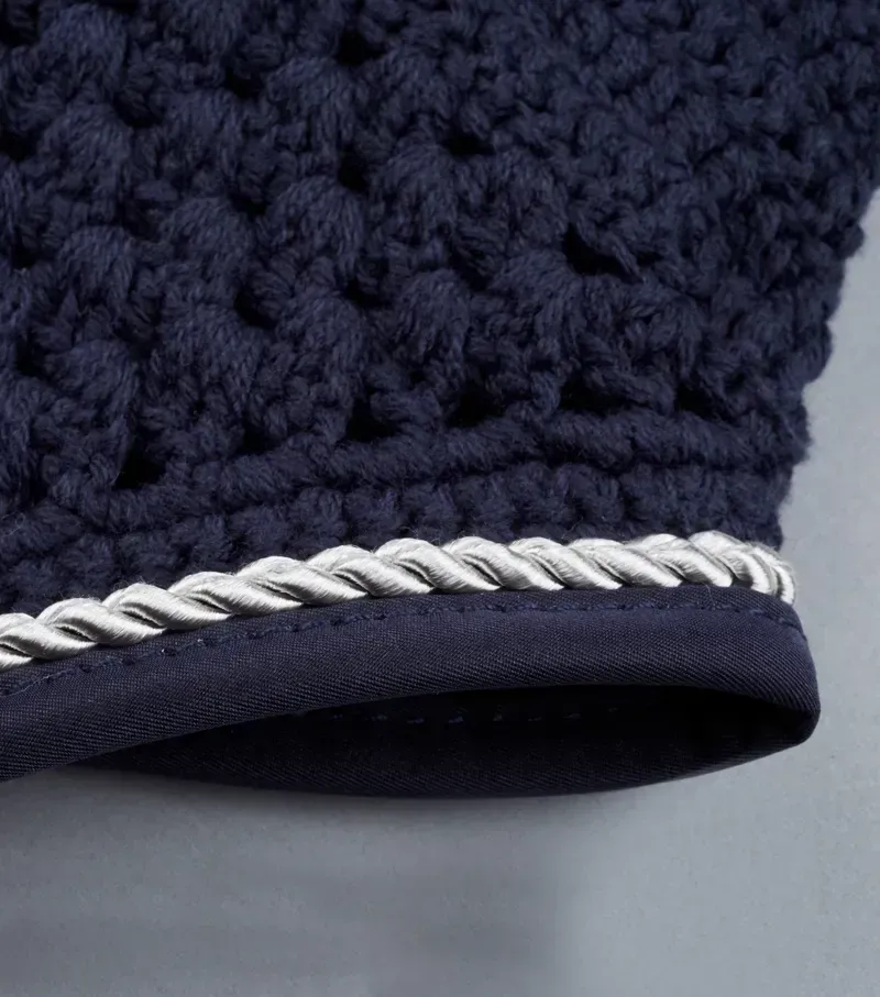 Premier Equine Salto Fly Veil - Navy-3