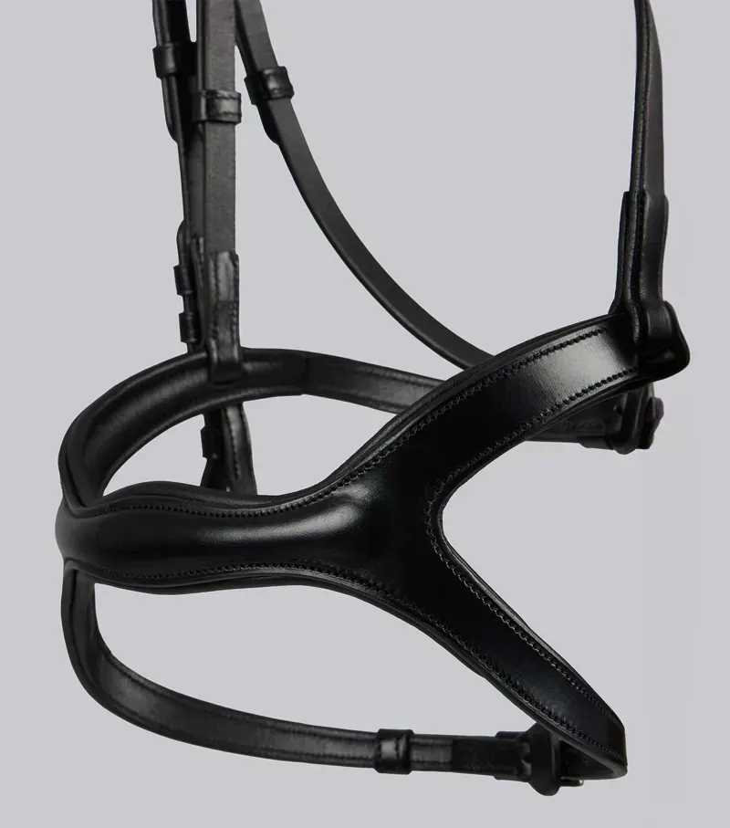 Premier Equine San Paolo Anatomical Bridle - Black-3