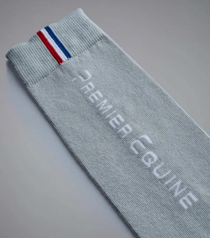Premier Equine Sports Series Riding Socks - Grey-4