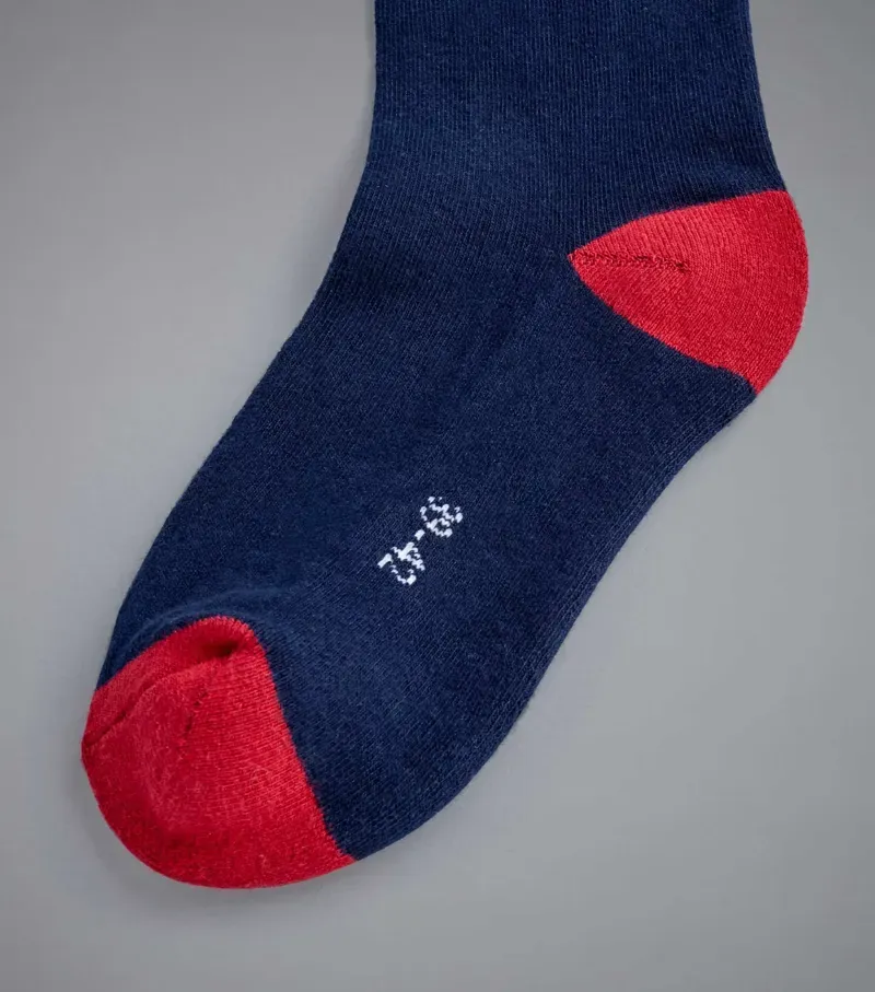 Premier Equine Sports Series Riding Socks - Navy-5