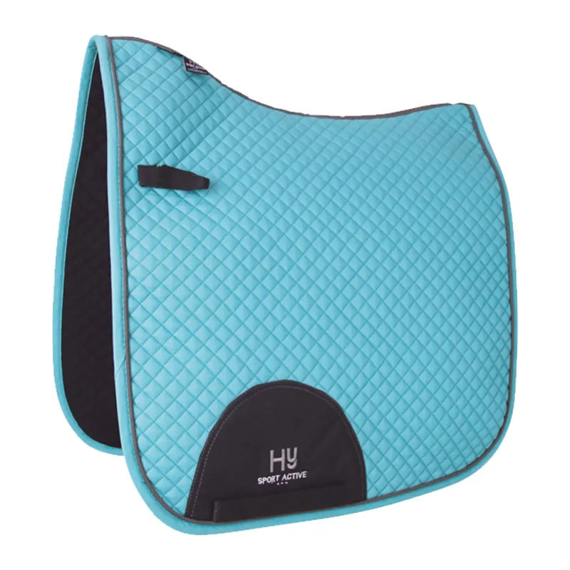 Hy Sport Active Dressage Saddle Pad - Sky Blue