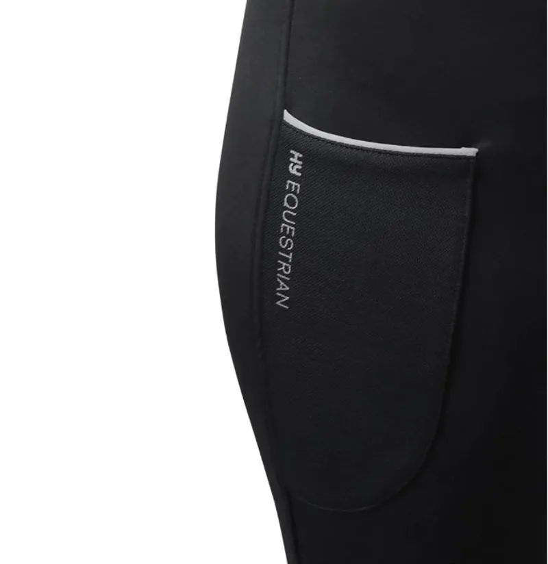 Hy Equestrian Synergy Riding Tights - Black-2