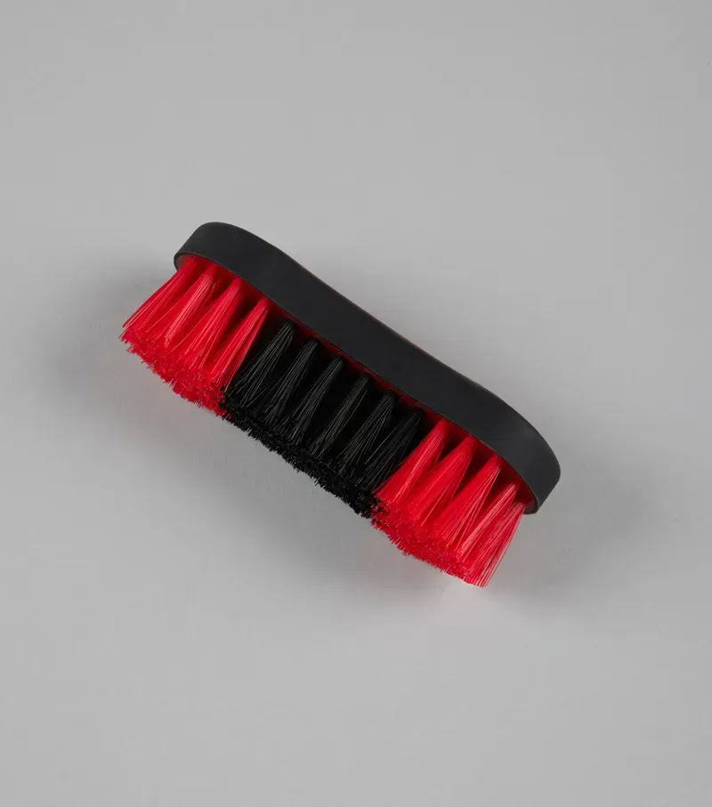 Premier Equine Soft-Touch Face Brush - Black/Red-2