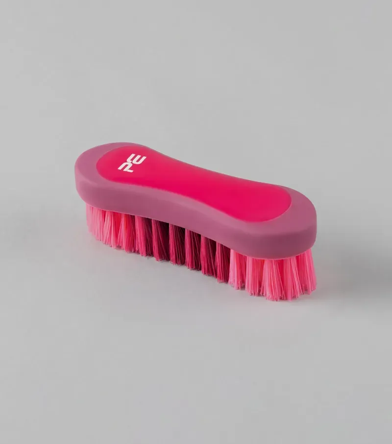 Premier Equine Soft-Touch Face Brush - Wine/Fuchsia