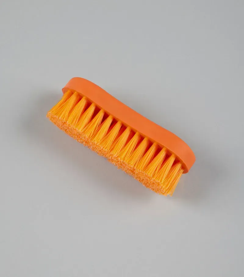 Premier Equine Soft-Touch Hoof Brush - Orange/Amber