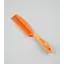 Premier Equine Soft-Touch Mane Comb With Handle - Orange/Amber