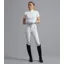 Premier Equine Ladies Sophia Full Seat High Waist Competition Riding Breeches - White