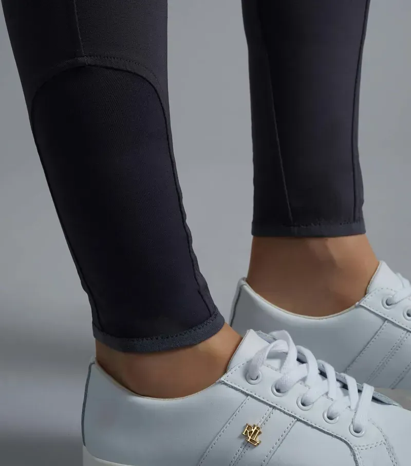 Premier Equine Ladies Sophia Full Seat High Waist Riding Breeches - Anthracite-3