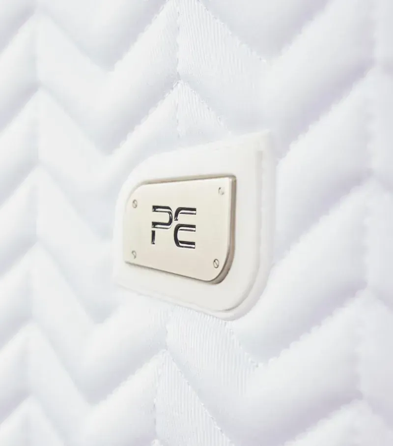 Premier Equine Full Sovereign Dressage Square - White-3