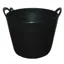 ProStable Flexi Feed Tub 26L - Black