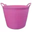 ProStable Flexi Feed Tub 26L - Pink