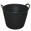 ProStable Flexi Feed Tub 40L - Black