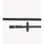 Premier Equine Stefano Rubber Reins - Black