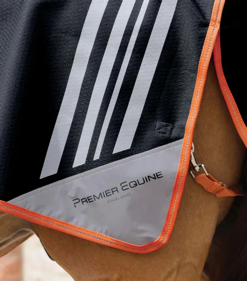 Premier Equine Stratus Horse Exercise Sheet - Black-2