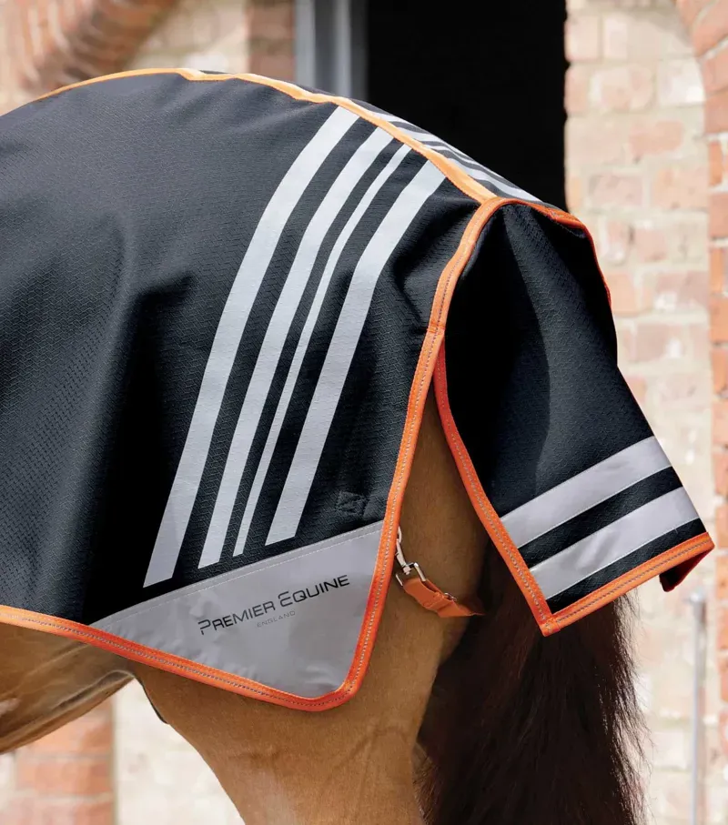 Premier Equine Stratus Horse Exercise Sheet - Black-3