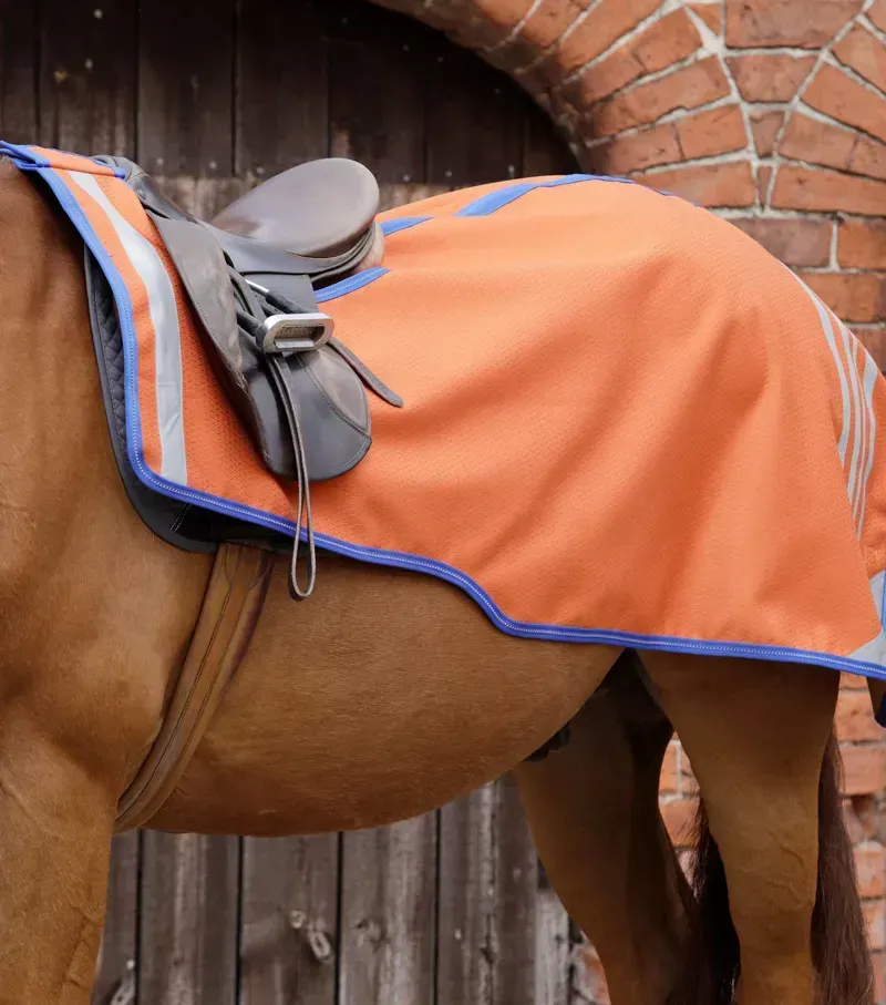 Premier Equine Stratus Horse Exercise Sheet - Orange