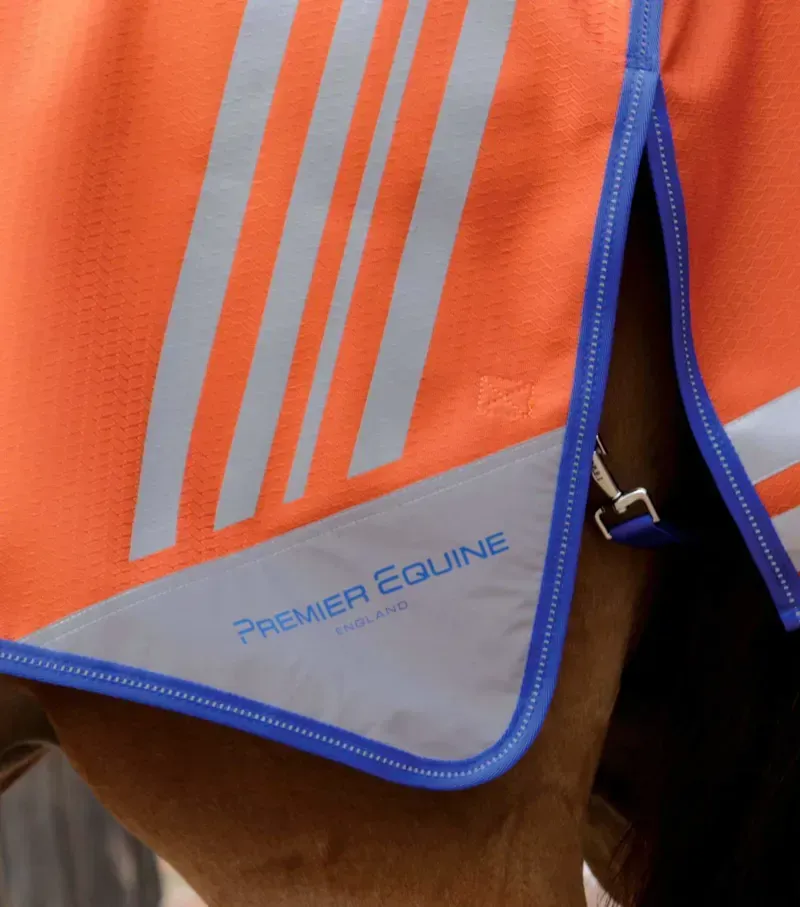 Premier Equine Stratus Horse Exercise Sheet - Orange-2