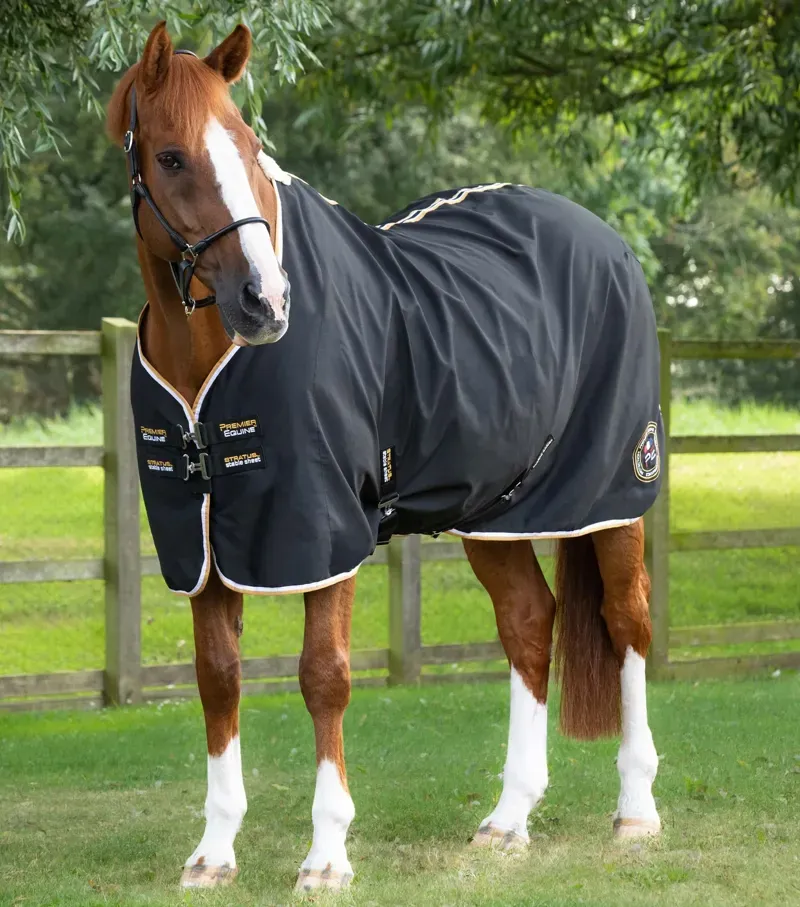 Premier Equine Stratus Horse Stable Sheet - Black