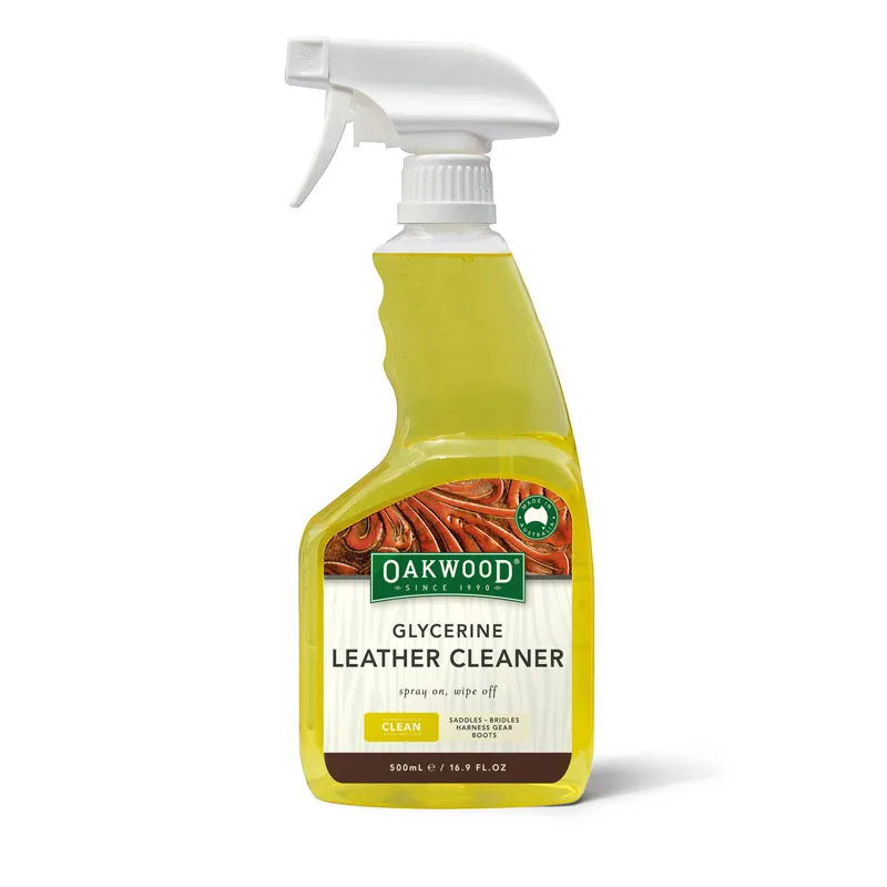 Oakwood Glycerine Leather Cleaner Spray - 500ml 