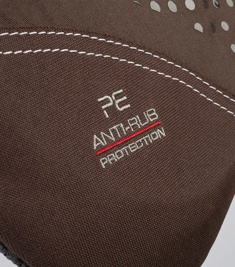 Premier Equine Full Tech Grip Pro Anti-Slip Correction Saddle Pad - Brown-1