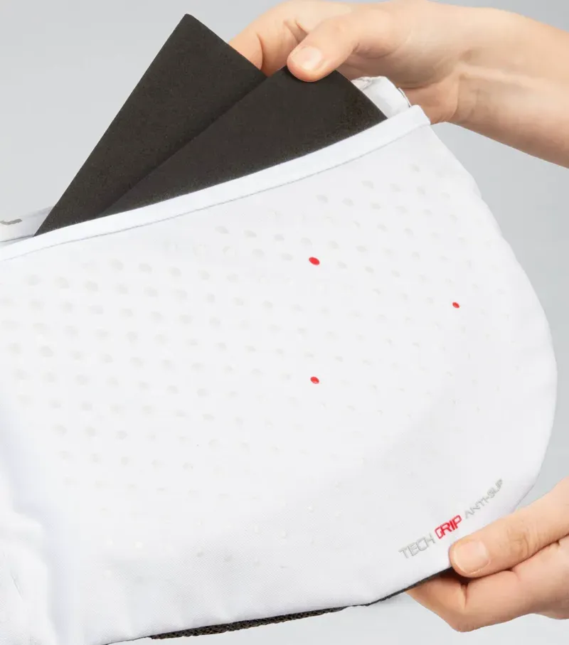 Premier Equine Full Tech Grip Pro Anti-Slip Correction Saddle Pad - White-2