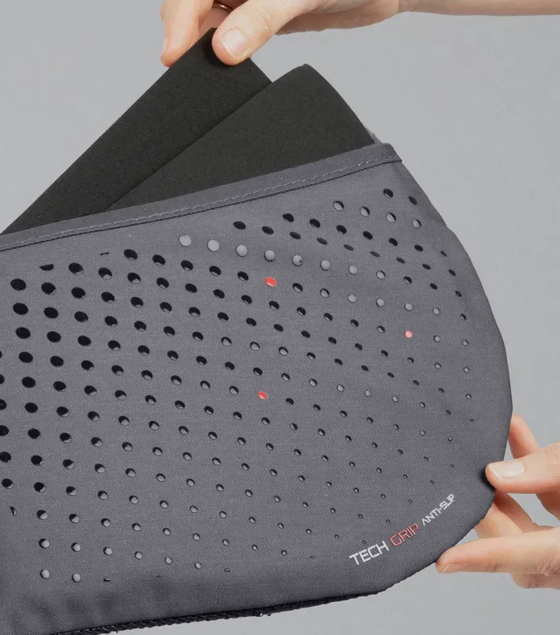 Premier Equine Full Tech Grip Pro Anti-Slip Correction Saddle Pad - Grey-2