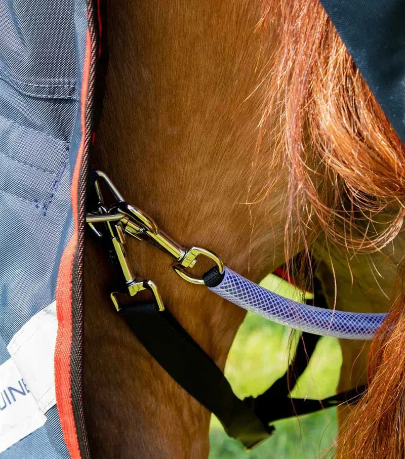 Premier Equine Triangle Ring For Rugs - Silver-1