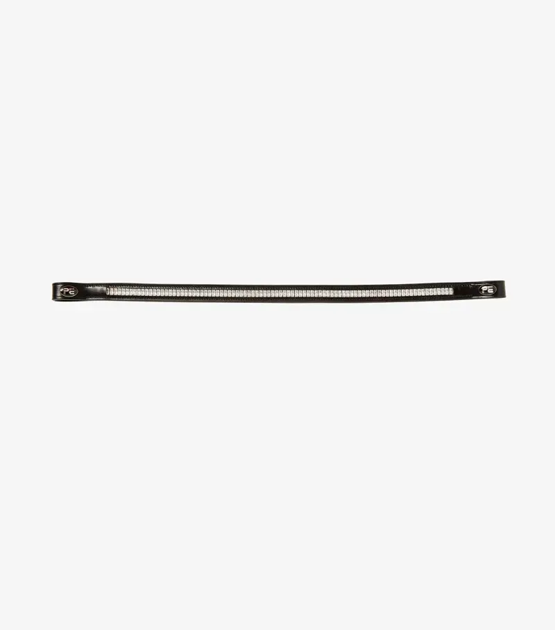 Premier Equine Trovare Crystal Browband - Black-1