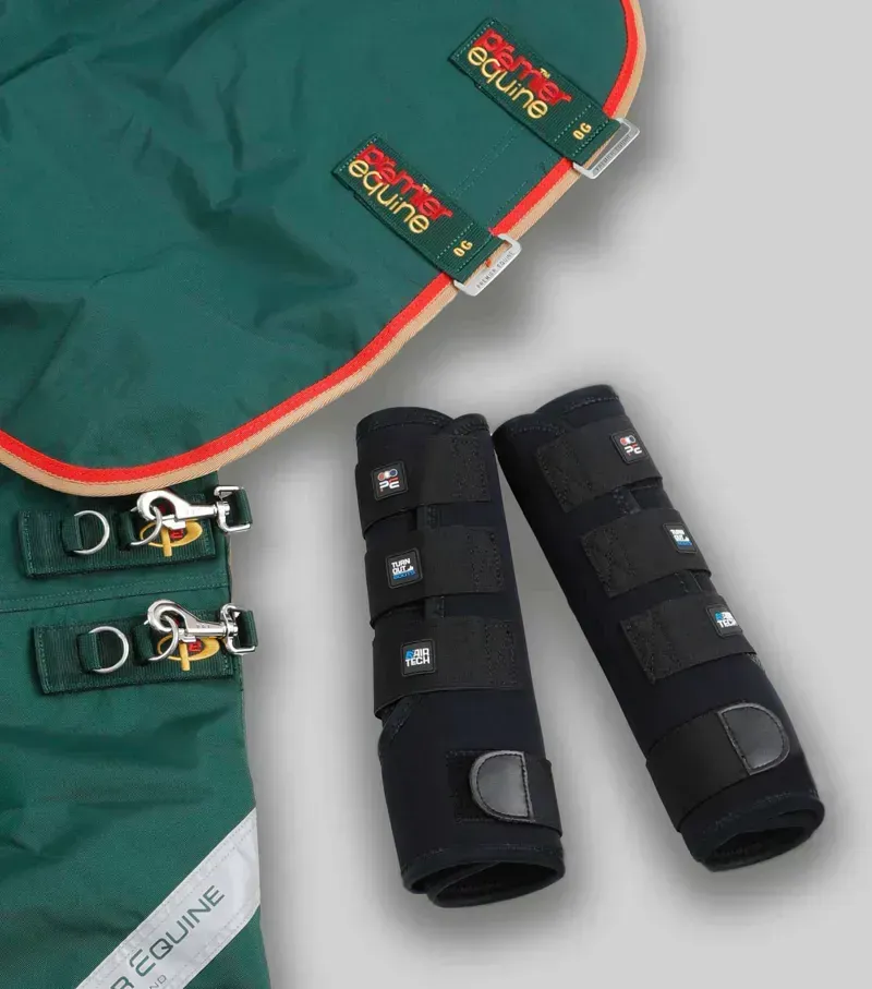 Premier Equine Turnout Boots - Black-4