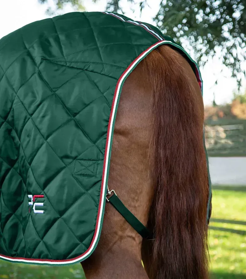 Premier Equine 100g Tuscan Stable Rug - Green-2