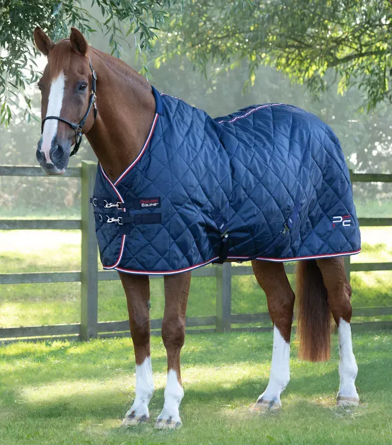 Premier Equine 100g Tuscan Stable Rug - Navy
