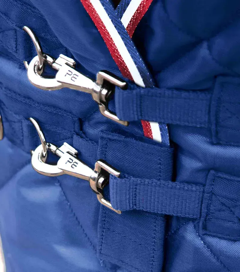 Premier Equine 100g Tuscan Stable Rug - Navy-2