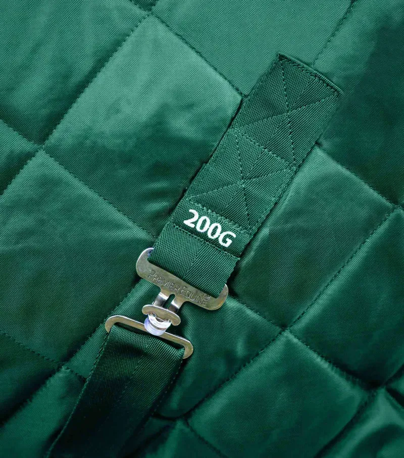 Premier Equine 200g Tuscan Stable Rug - Green-4