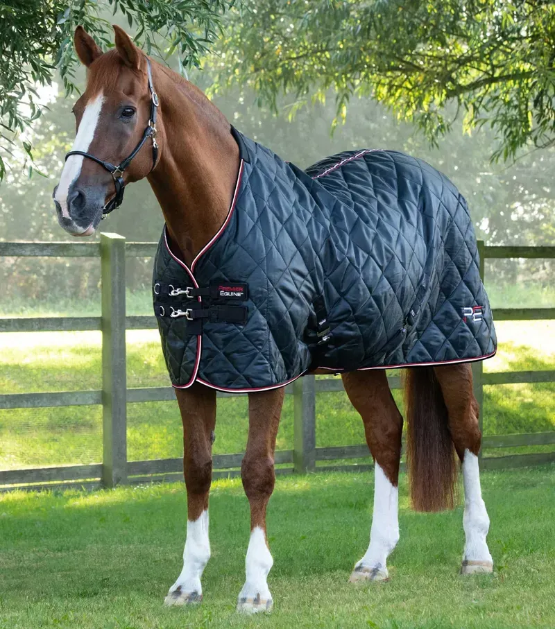 Premier Equine Tuscan Stable Rug 100g - Black
