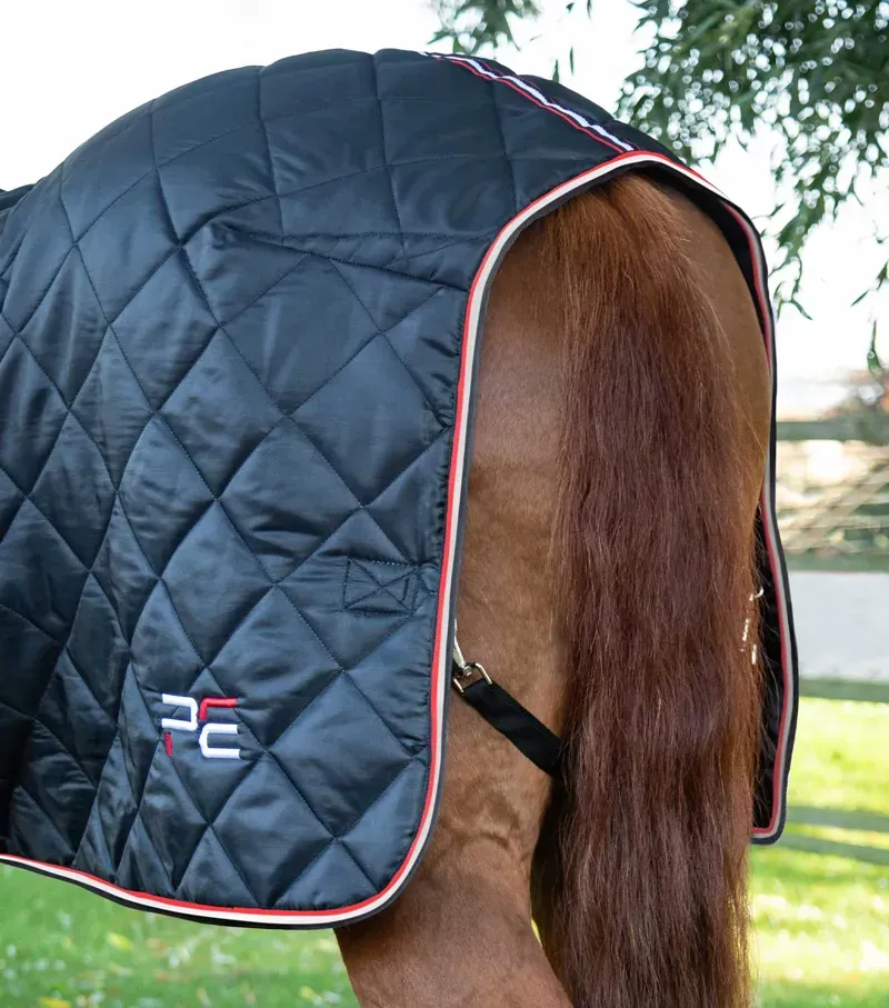 Premier Equine Tuscan Stable Rug 100g - Black-4